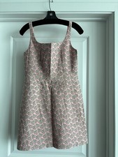 J.Crew Jacquard Viscose A-Line Mini Pink Dress 10 P