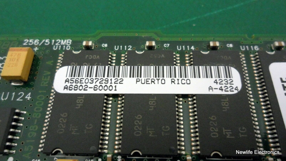 HP A6802-69101 256MB PC-133 SDRAM DIMM Server Memory A6802-60001 - Image 2 of 3
