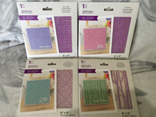 Crafters Companion 6X6 Embossing Folder Gemin...