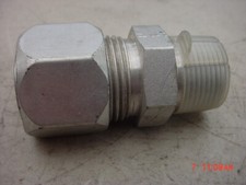 Lot of 9 Parker Fitting 7/8" Hose x 3/4" Pipe Adapter