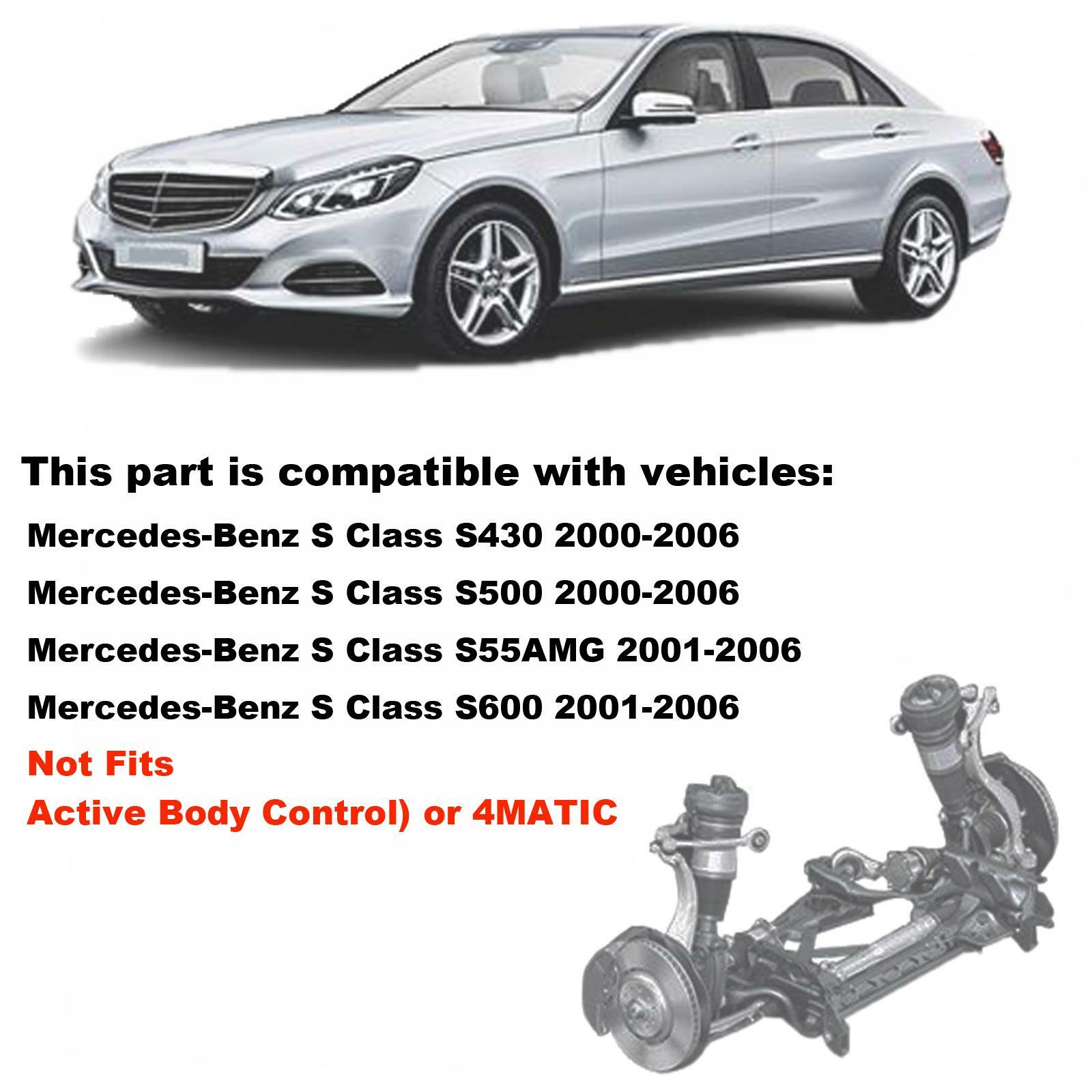 Rear Air Suspension Strut Shock for Mercedes W220 S430 S500 S600 S55