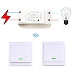 433Mhz 230V Funk Lichtschalter Empfänge An Aus Taster Funkschalter Wandschalter