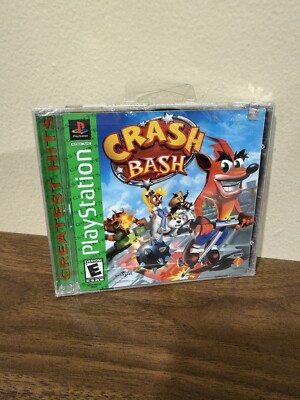 Crash Bash PS1 PlayStation 1 Complete New Sealed Greatest Hits