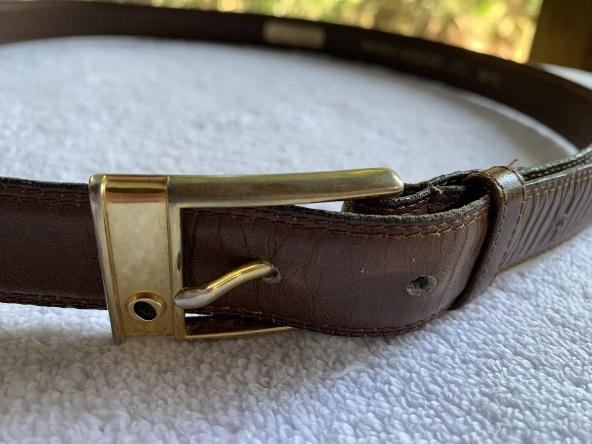 Oroton Belt Steerhide Leather Men