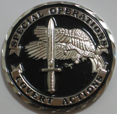 CENTRAL INTELLIGENCE AGENCY SPECIAL OPERATIONS NICKEL FINISH 