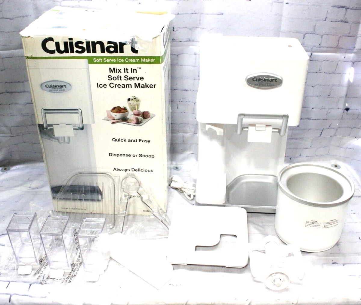 Cuisinart Mix It in Soft Serve Ice Cream Maker