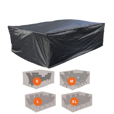 RECTANGLE GARDEN FURNITURE COVER OUTDOOR PROTECTIVE RATTAN PROTECT PATIO RAIN
