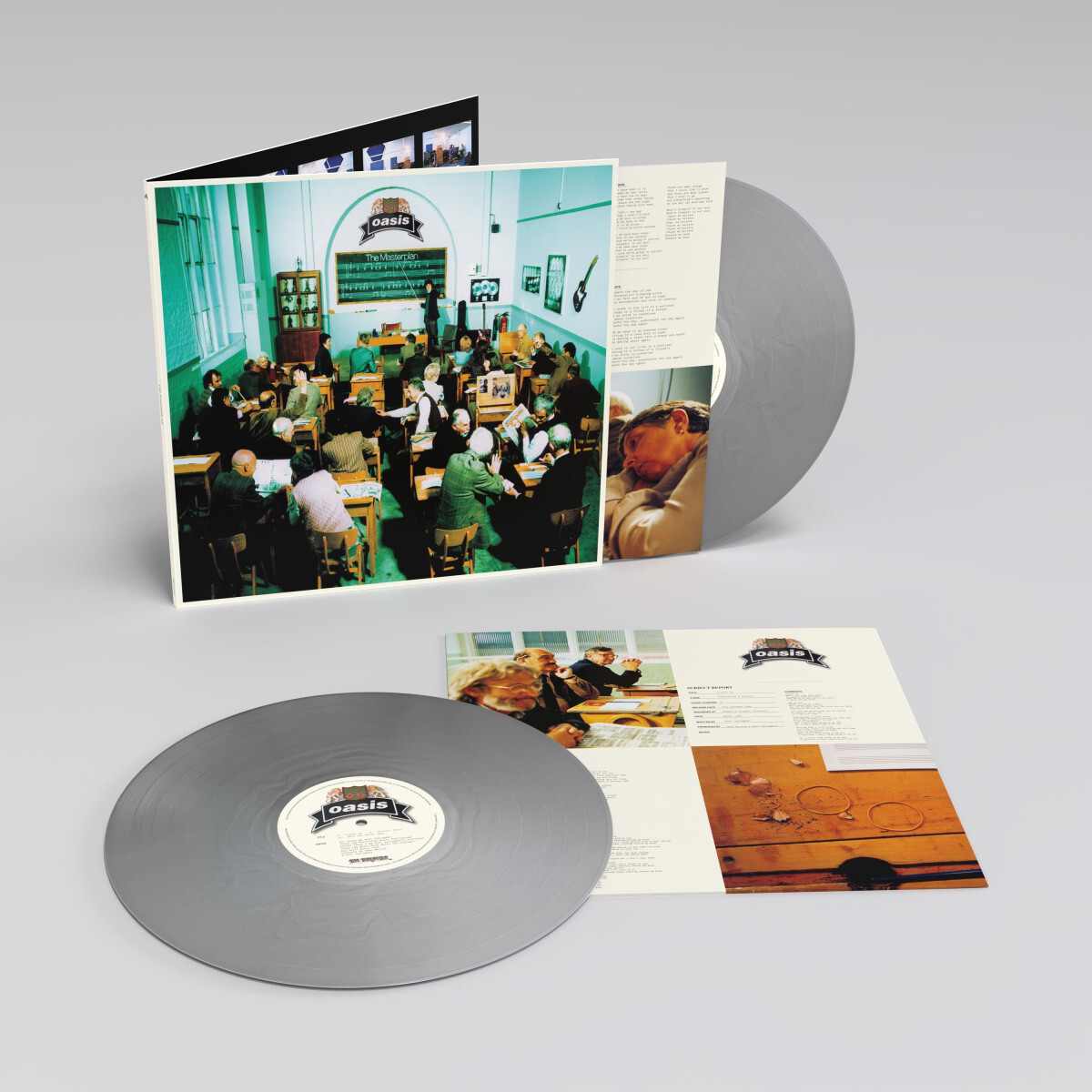OASIS Masterplan レコード　限定盤　LIVE'25 Oasis - Masterplan 25th Anniversary Vinyl 2LP SILVER Remastered Ed