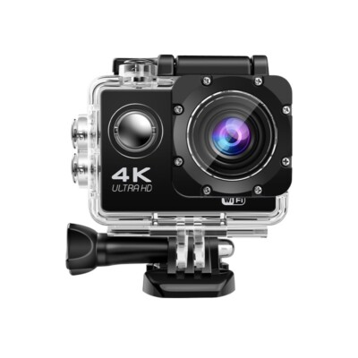 Action Cam 4K 30fps 20MP 170° WiFi Sport Kamaras mit EIS 40M Wasserdicht 