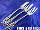 INTERNATIONAL SILVER IRIS STERLING SILVER PLACE FORK - GOOD CONDITION S