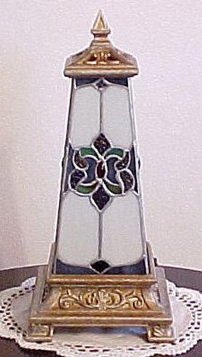 Accent Lamp, Chic & Shabby Gold Wash by Dale Tiffany - Picture 1 of 3