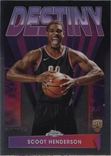 2023-24 Topps Chrome - Scoot Henderson #D-3