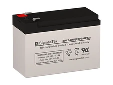 GENUINE 12V 9AH SigmasTek Battery Replacement For HR9-12 Battery  