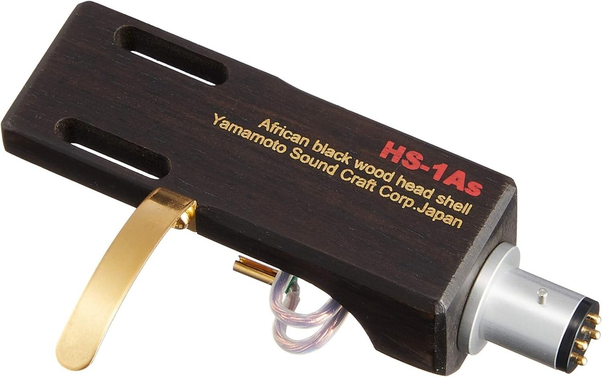 Yamamoto Sound Craft HS-1A , HS-1AS African ebony wood Headshell