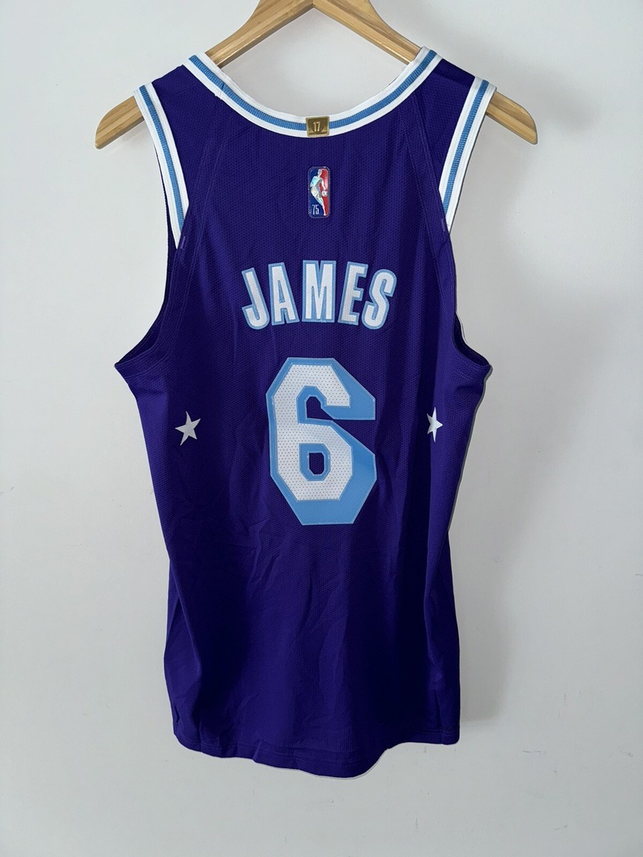 新品NBA Lebron James Lakrs75周年ユニフォーム XL 新品NBA Lebron James Lakrs75周年ユニフォーム XL
