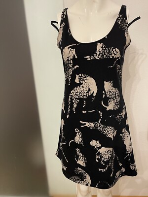 Sweatkleid Kleid Mit Leoparden Gr 40 L Von Yours Eyelie