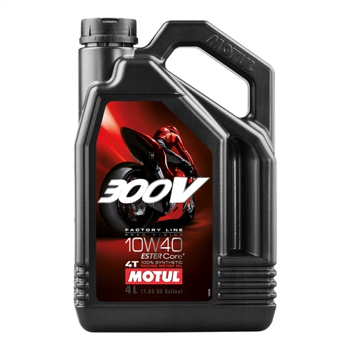 MOTUL 300V 10W40 Factory Line Road Racing 4 LITRES