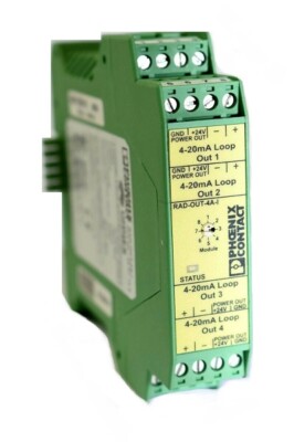 Phoenix Contact RAD-OUT-4A-I 4-Channel Analog Output Extension Module 2867128