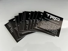 TRD Supercharger CARB (D-425-13) Sticker