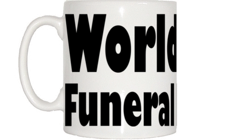 Taza del mejor director de funerarias del mundo - Imagen 1 de 1