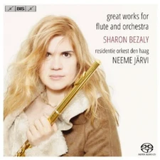 Sharon Bezaly - Great Works for Flute & Orchestra [New SACD] Hybrid SACD