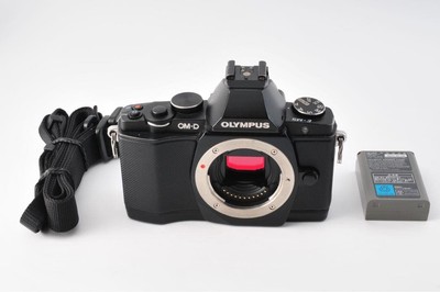 OLYMPUS OM-D E-M5 Mark II 16.0MP Mirrorless Digital Camera Body BLACK