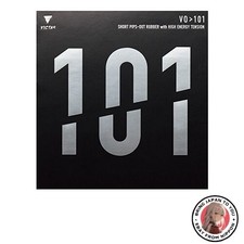 New VICTAS Table Tennis Rubber VO101 020202 Red Size 1.8