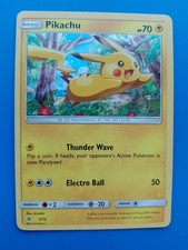 McDonald's 2017 Pokémon TCG - Pikachu Promo Card - 5/12 Holo