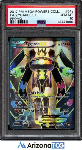 Zygarde-EX graded PSA 10 for sale on eBay