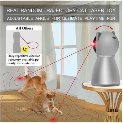 Rechargeable Motion-Activated Laser Toy