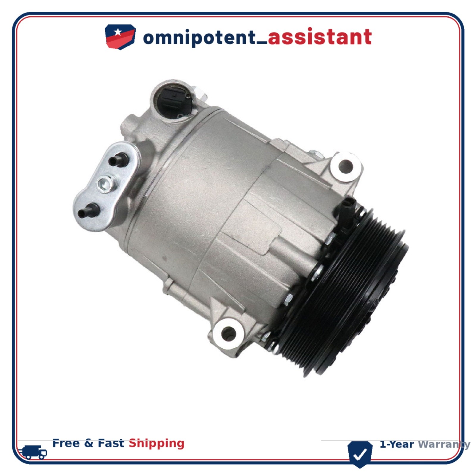 Maserati Quattroporte 2014-2019 Compressor with bracket P/N 308715
