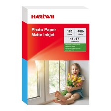 120 Sheets 11x17 Matte Presentation Paper 48lb 180gsm Photo Paper Inkjet