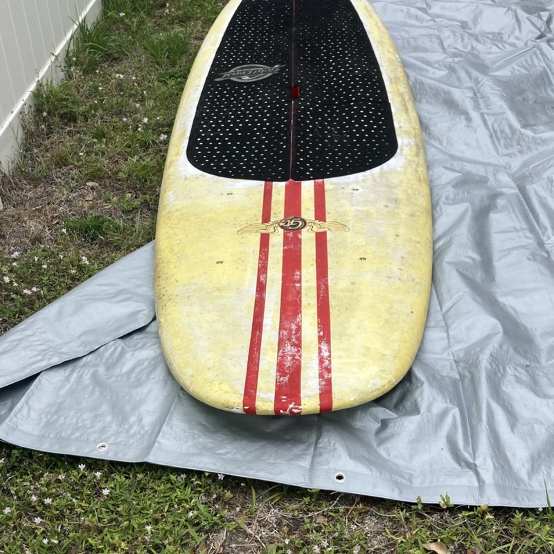 Gold Coast Surfboards Longboard Surfboard w/ Black Traction Pad