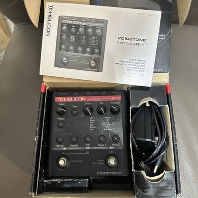 TC Helicon Voicetone Harmony G XT Vocal Effect Pedal in Box