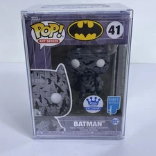 Sealed Funko Pop! Art Series DC Comics Batman 41 Funko Shop Exclusive Protector
