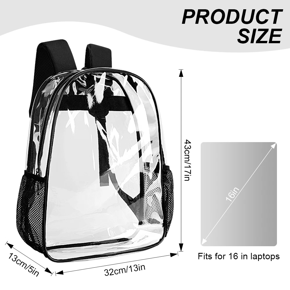 Custom Clear Backpack Strawberry Shortcake with Name – Kids School Bag