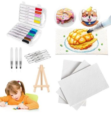Magic Puffy Paint, 3D Drawing Magic Canvas Sponge, Puffy Popcorn Drawing Texture