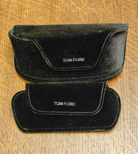 2 TOM FORD Black Velvet Glasses Cases ONLY Reading Glasses  Sun Glasses