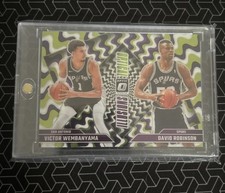 2024 PANINI DONRUSS OPTIC OPTICAL ILLUSIONS 5 DAVID ROBINSON/VICTOR WEMBANYAMA