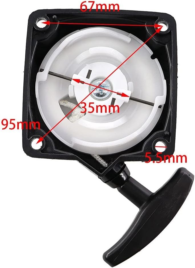 Seilzugstarter Für Motorsense Freischneider - Ersatz Für Brast Rotfuchs Fuxtec