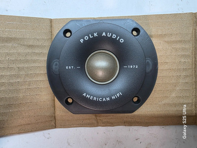 Polk Audio OEM RD9629-2 Black Tweeter for S15 S20 S30 S50 S55 S60 Speaker - NEW!