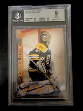 2007-08 UPPER DECK #456 YOUNG GUNS ROOKIE CARD RC TUUKKA RASK - BGS 9 MINT. rookie card picture