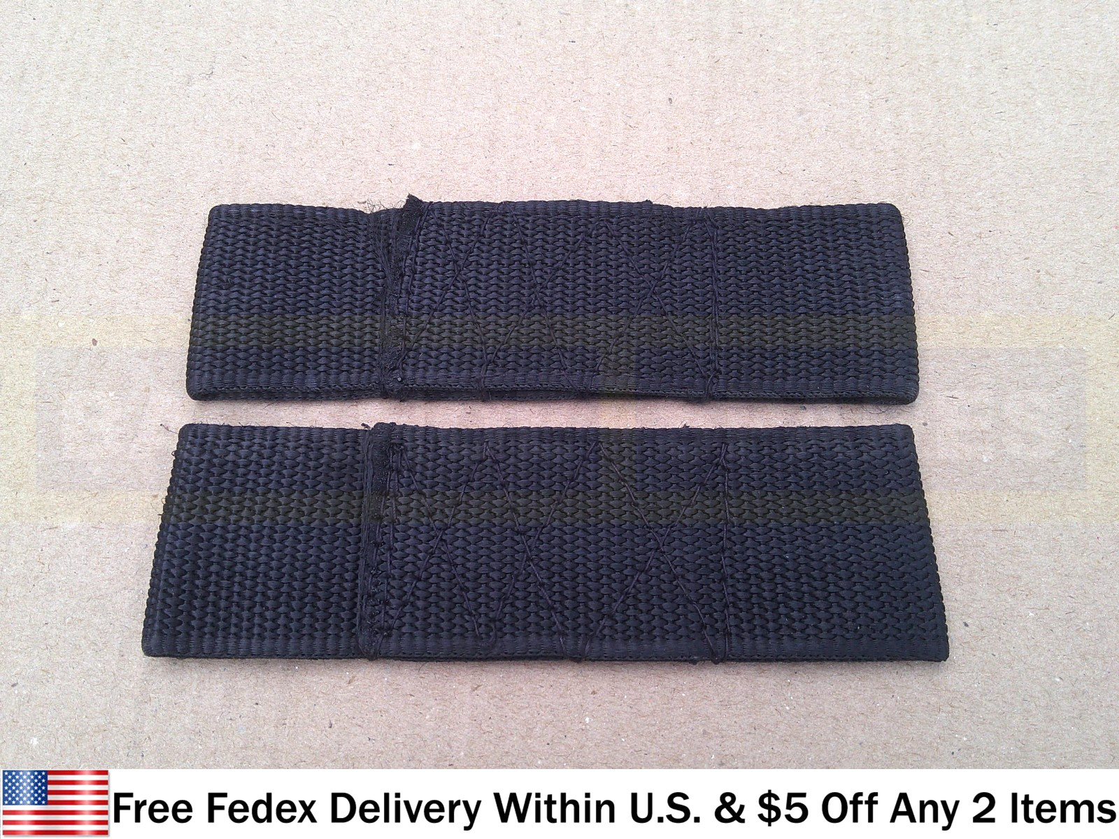 JCB PARTS - DOOR CHECK STRAP 7 1/2" x 2", SET OF 2 PCS.
