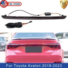 Smoke LED Rear Trunk Lamp For Toyota Avalon 2018-2023 Black Tail Brake Light