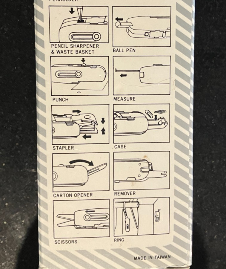 If you love gadgets, this one is for you. 11 in one office worker So many fxns!