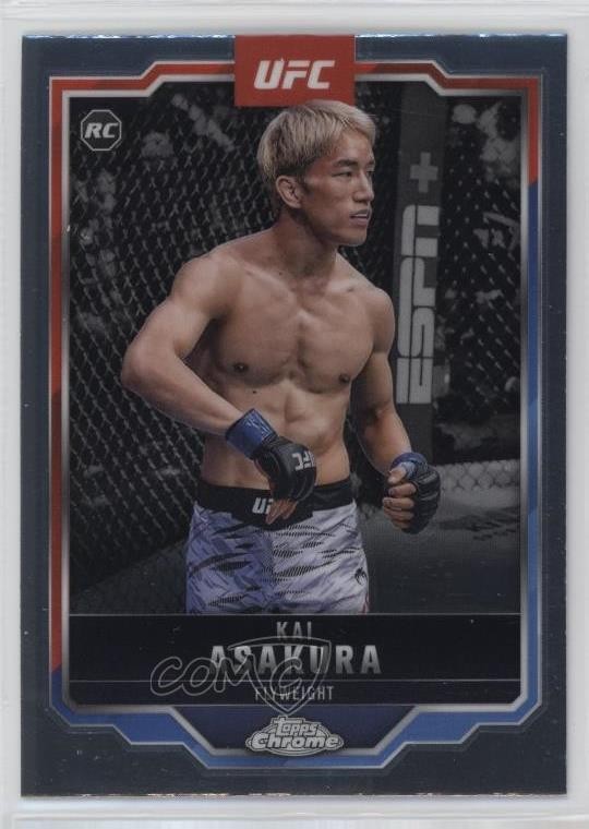 2025 Topps Chrome UFC Kai Asakura #161 uk2