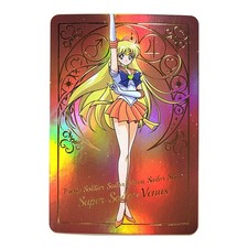 Sailor Moon Rainbow Holo Foil ACG Trading Card - Round Border Venus