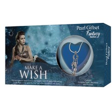 Real Pearl Pendant Necklace Open Your Own Oyster Fantasy Mythical Unique Gift 