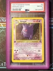 New ListingPokémon Gengar 1st Edition Holo PSA 8 Near Mint Fossil Set 5/62