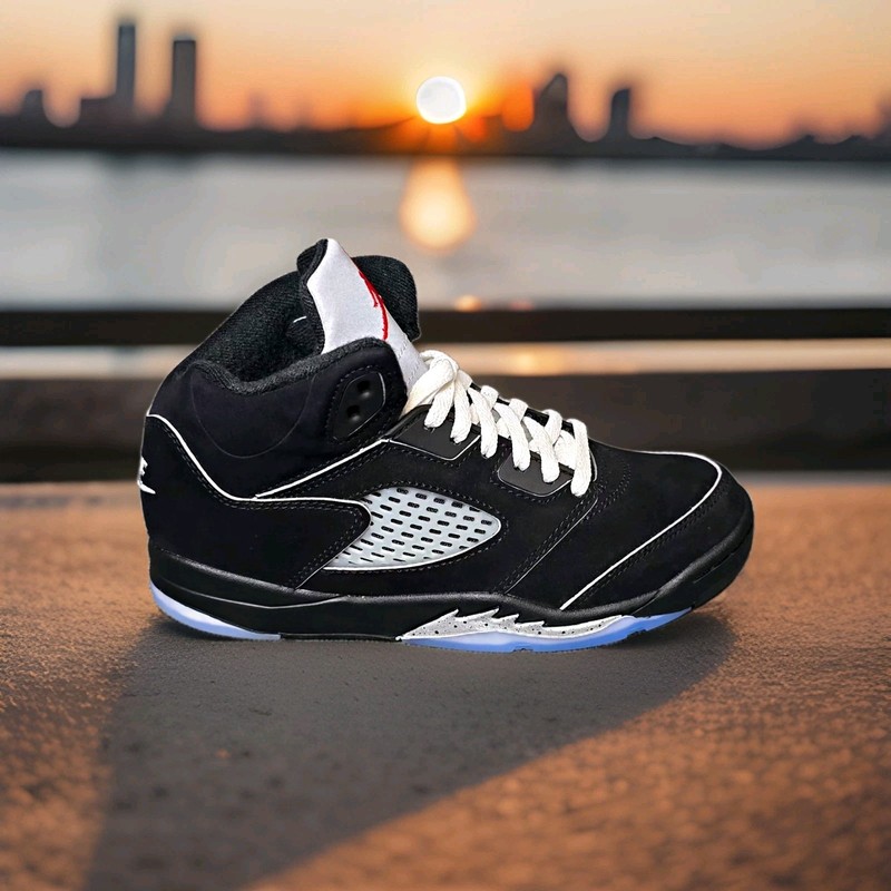 Air Jordan 5 Retro Black Metallic Ps Size 3Y Brand New Ships Fast